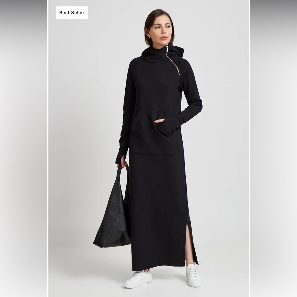 Marcella Tompkins Sweatshirt Dress Size Medium New With Tags